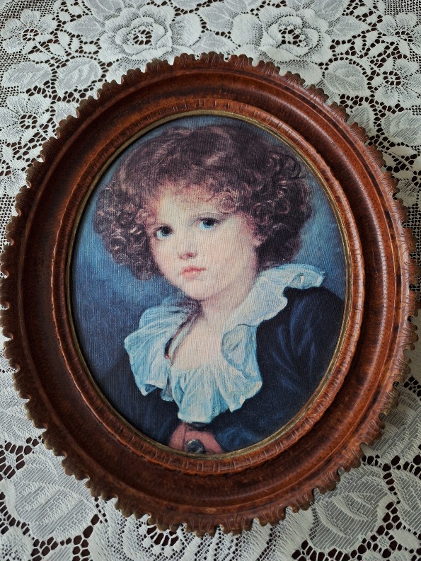 Schilderij Kopie Jean Bapiste Greuze Houten lijst