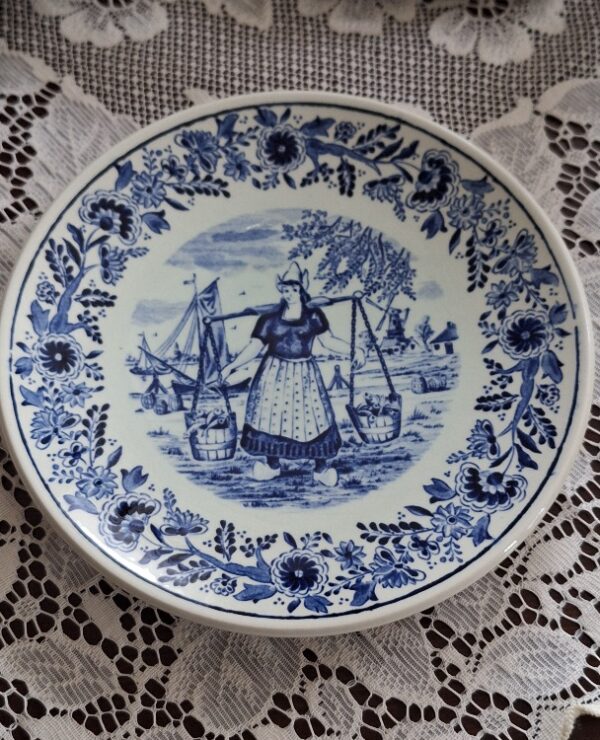 Wandbord Delftsblauw Boch Belgium