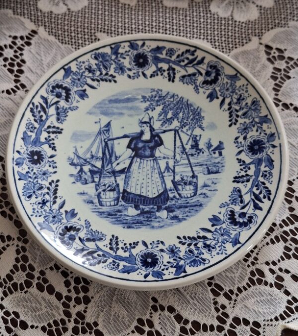 Wandbord Delftsblauw Boch Belgium