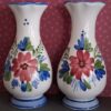 2 Vintage Vaasjes Keramiek