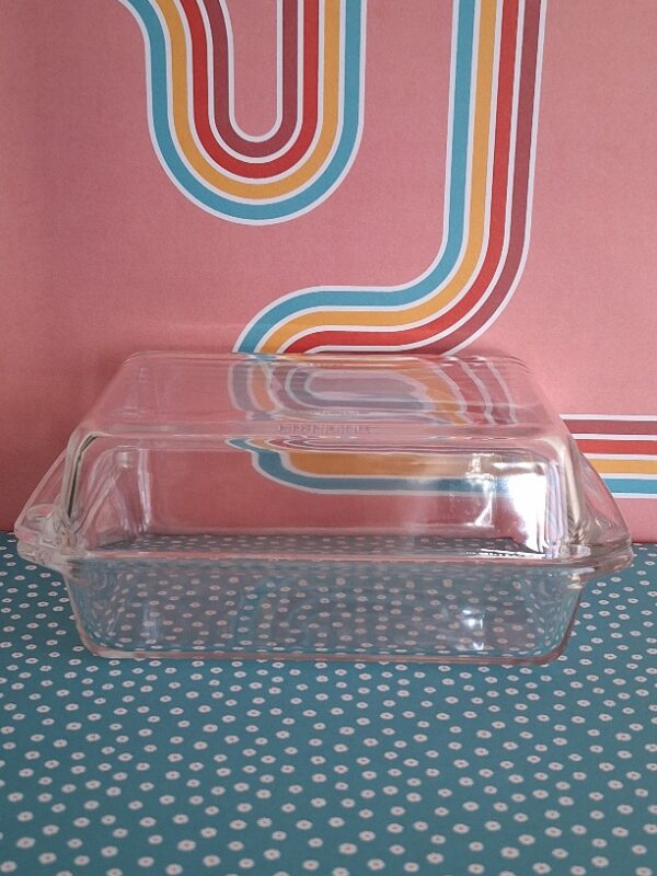 Vintage Glazen Kaasdoos Arcuisine France