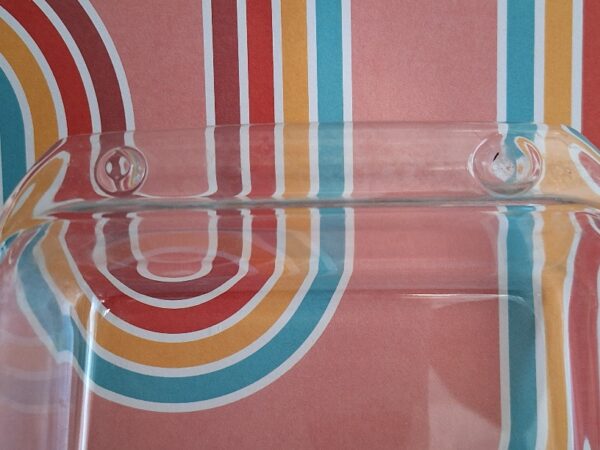 Vintage Glazen Kaasdoos Arcuisine France