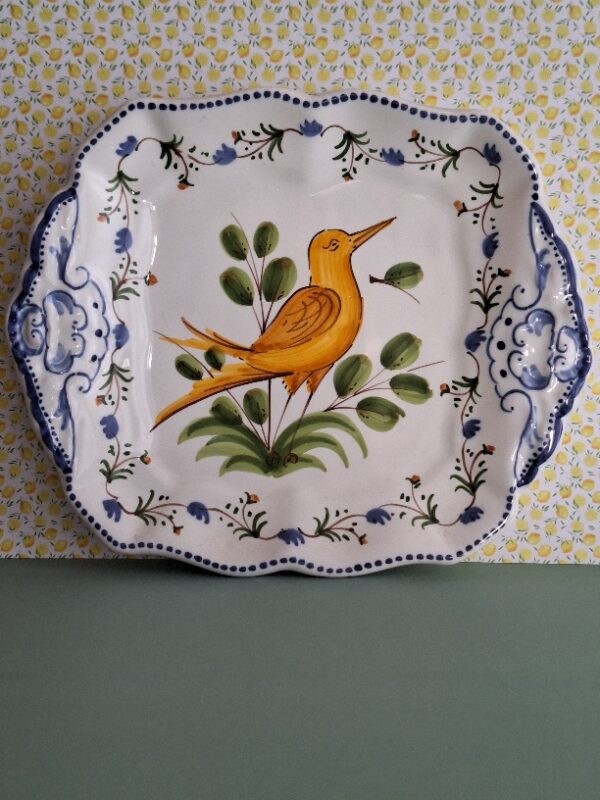 Wandbordje Portugal Handbeschilderd Paradijsvogel