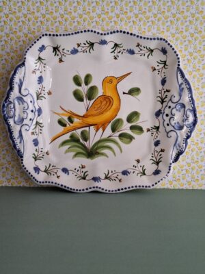 Wandbordje Portugal Handbeschilderd Paradijsvogel