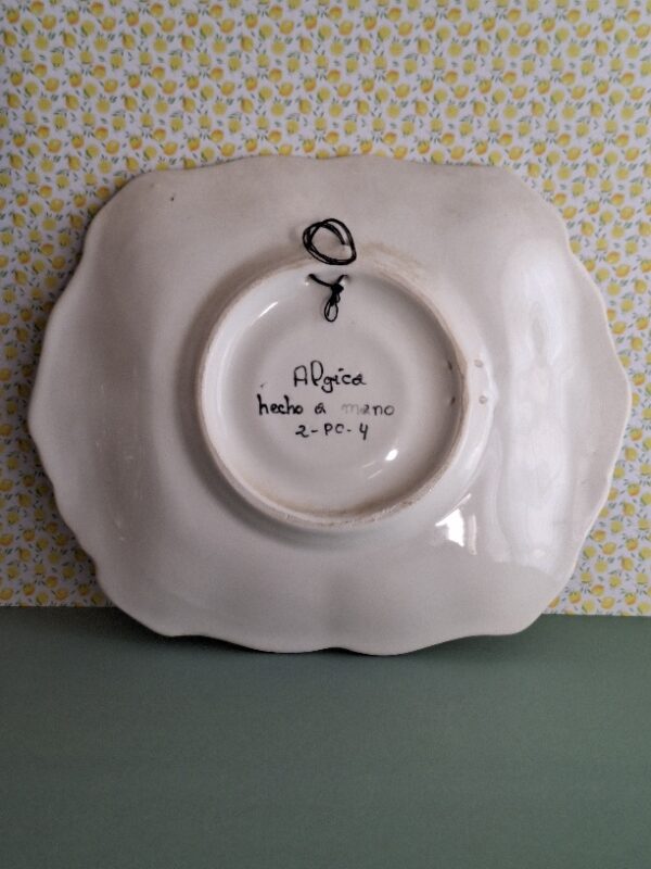 Wandbordje Portugal Handbeschilderd Paradijsvogel