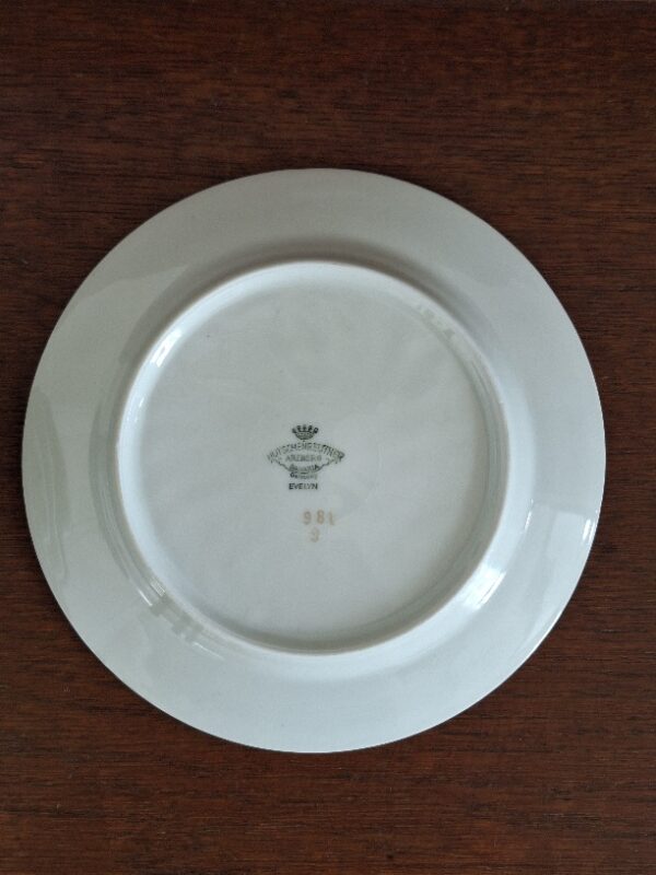 6 Gebaksbordjes Hutschenreuther Evelyn