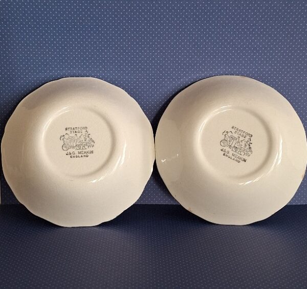 2 Engelse Schaaltjes J&G Meakin