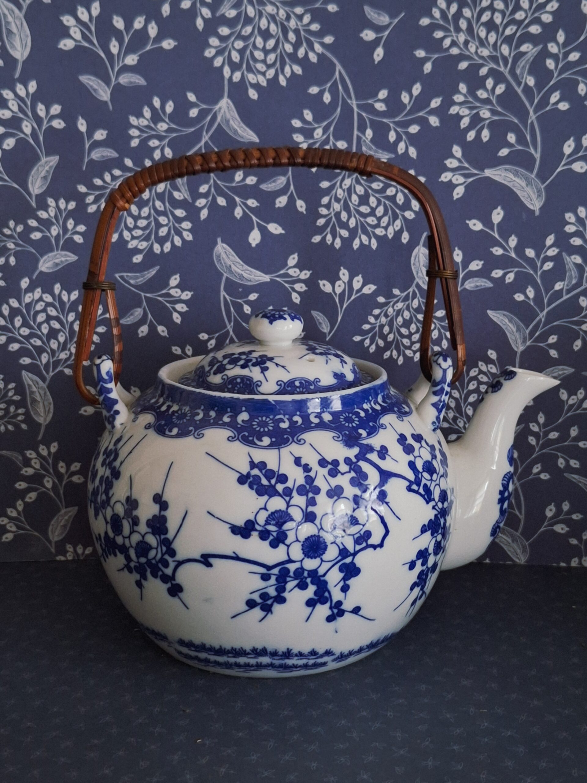 Japanse Theepot Prunus Blossem