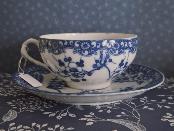 5 Theekopjes Met Schotels Prunus Blossem