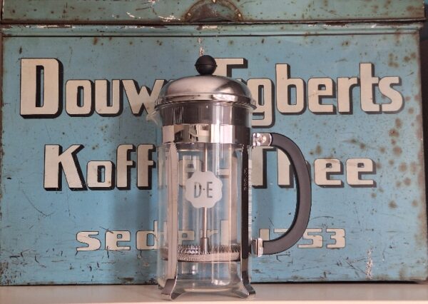 French Press koffiepot Douwe Egberts