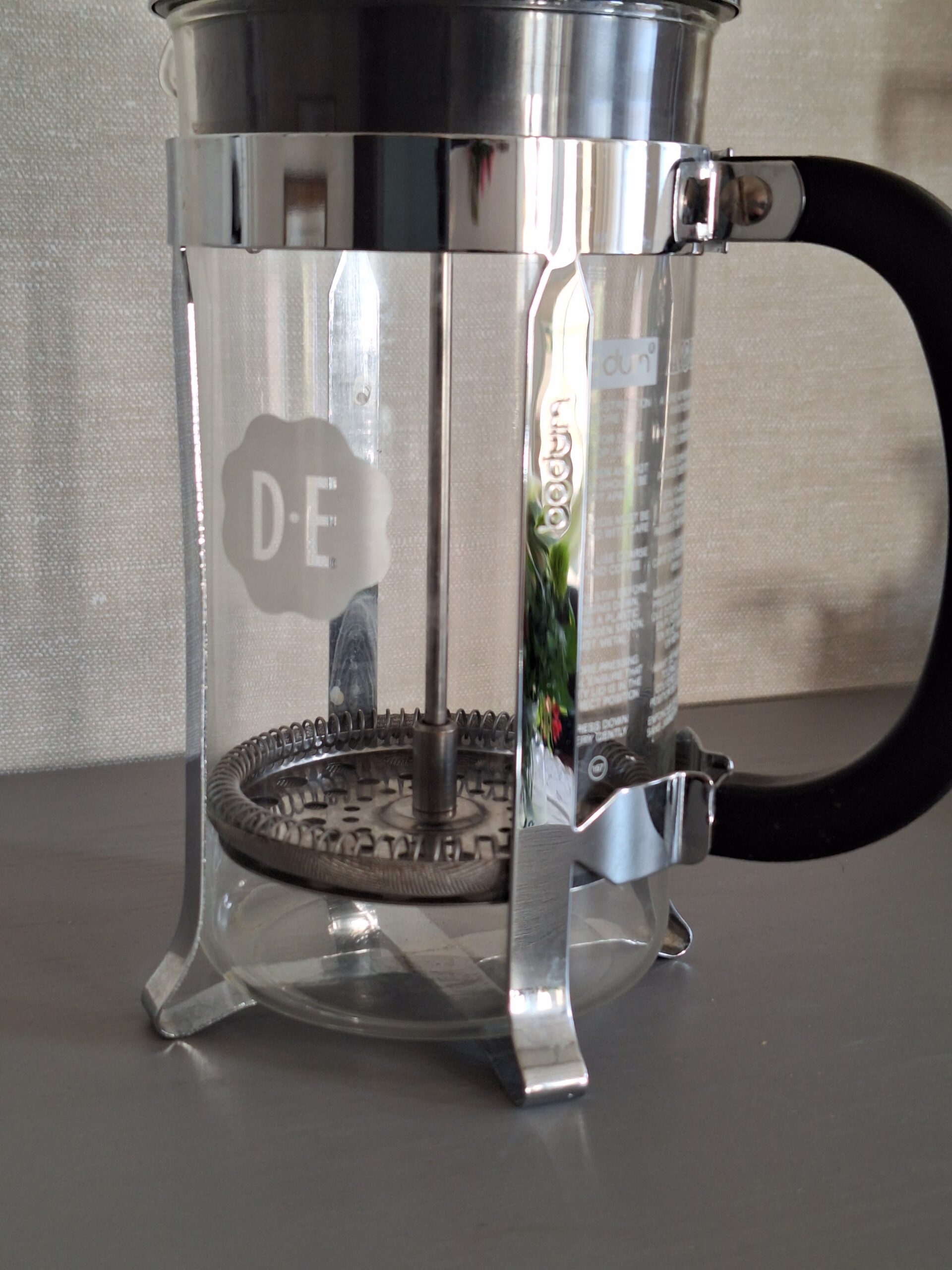 French Press koffiepot Douwe Egberts