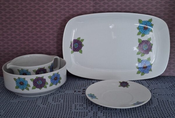 4 Delig Vintage Servies Eschenbach