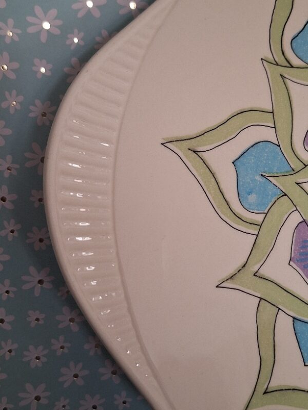 Taartschaal Edelkeramik Gründstadt