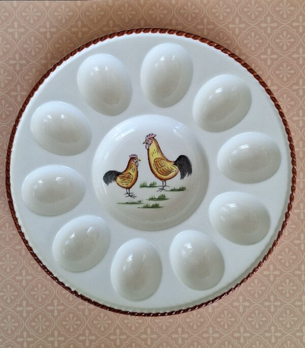 Retro Eierschaal Kippen