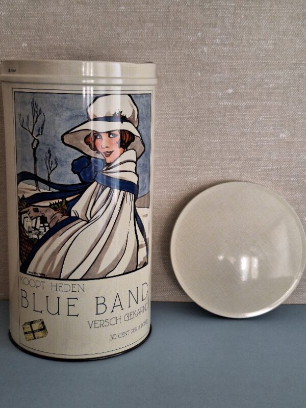 Vintage Beschuitbus Blue Band