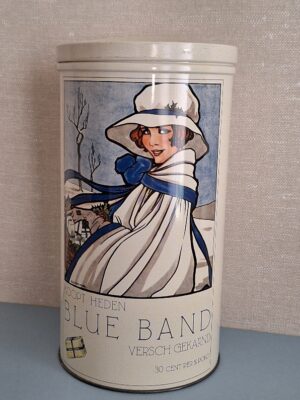 Vintage Beschuitbus Blue Band