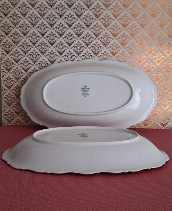 2 Zuurschaaltjes Seltmann Weiden Bavaria Theresia Rood