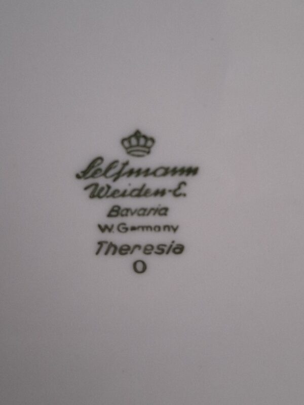 2 Zuurschaaltjes Seltmann Weiden Bavaria Theresia Rood