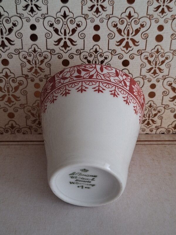 Eierdopje Seltmann Weiden Bavaria Theresia Rood