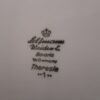 Broodschaal Seltmann Weiden Bavaria Theresia Rood