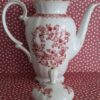 Koffiepot Seltmann Weiden Bavaria Theresia Rood