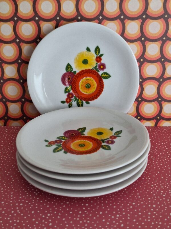 Set 5 Petit Fours Bordjes Retro