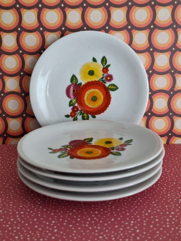 Set 5 Petit Fours Bordjes Retro