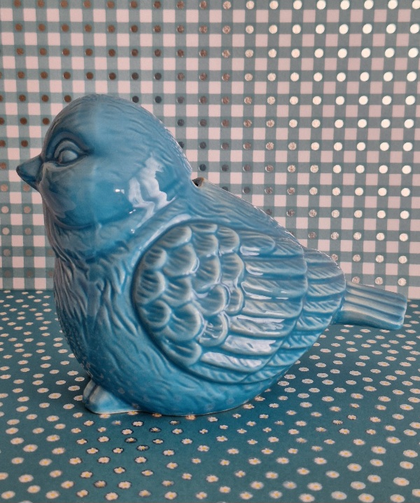 20260323_111137 Spaarpot Blauwe Vogel Keramiek