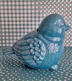 20260323_111209 Spaarpot Blauwe Vogel Keramiek