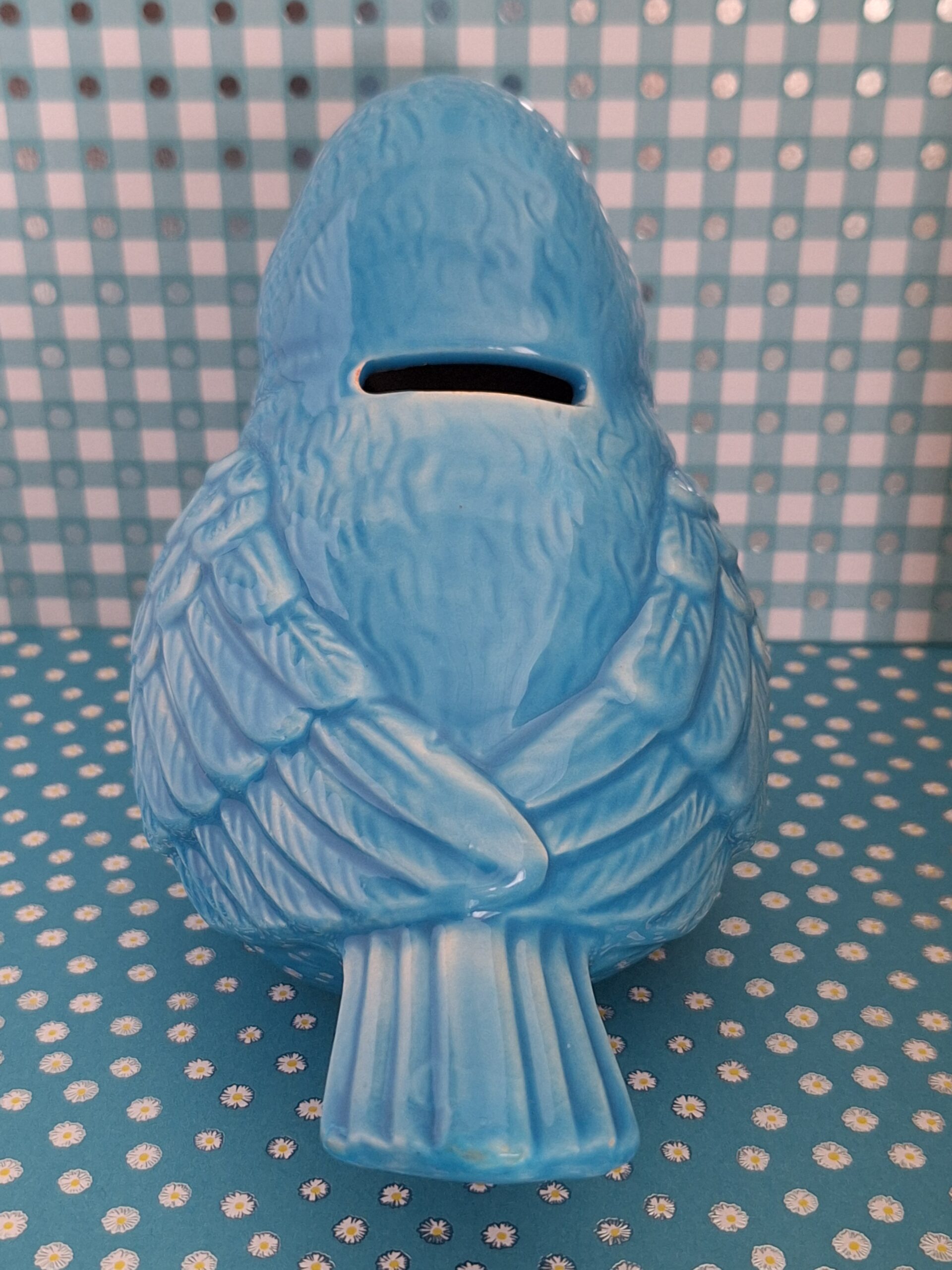 20260323_111912 Spaarpot Blauwe Vogel Keramiek
