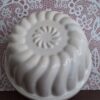 Oude Ronde Puddingvorm Roomwit