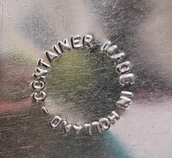 Blikken Voorraadbus Container, Jaren 70