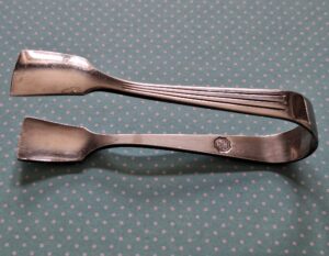 Verzilverde Suikertang Douwe Egberts