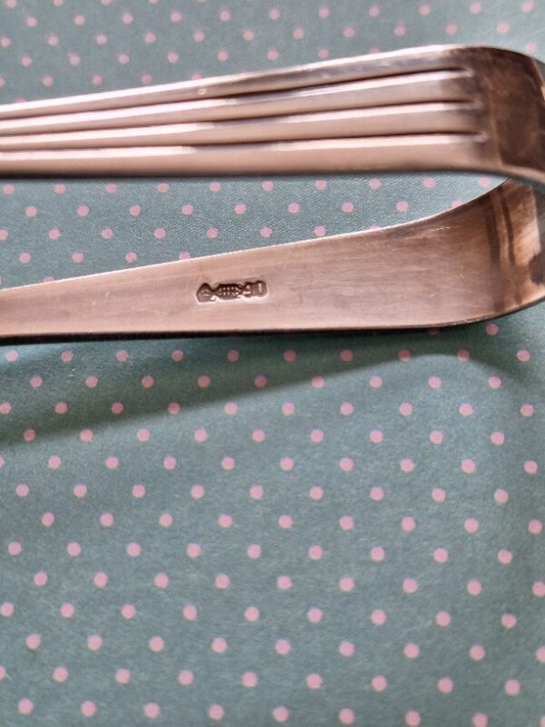 Verzilverde Suikertang Douwe Egberts