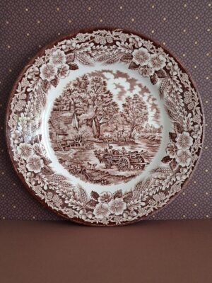Dinnerbord Churchill England Bruin