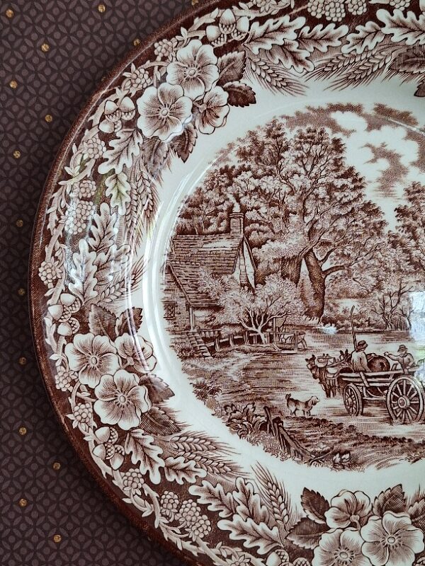 Dinnerbord Churchill England Bruin