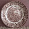 Saladebord Transferware Churchill England Bruin