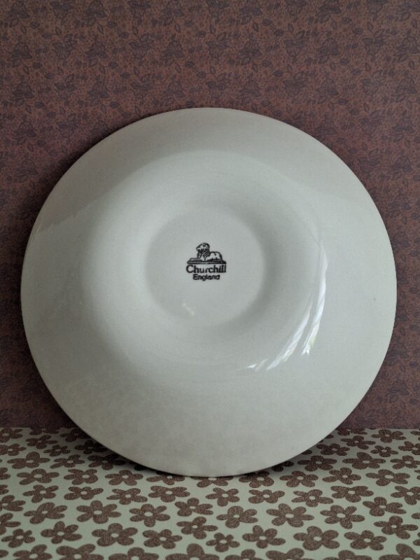 Saladebord Transferware Churchill England Bruin