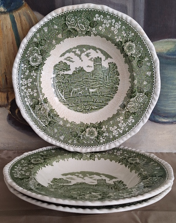 20260524_135546 Set 3 Diepe Borden Adam's Ironstone England Groen