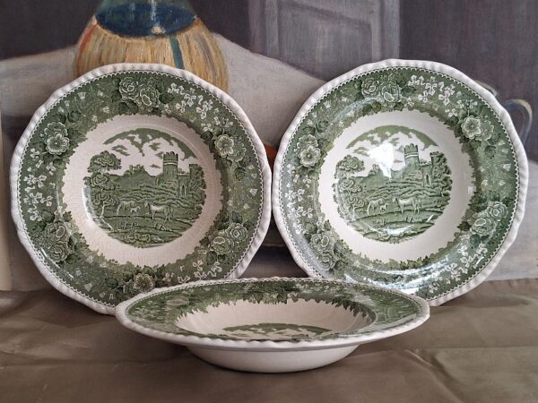 20260524_135708 Set 3 Diepe Borden Adam's Ironstone England Groen