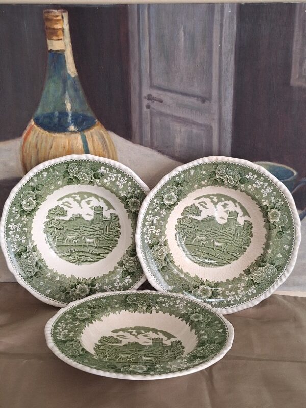 20260524_140353 Set 3 Diepe Borden Adam's Ironstone England Groen