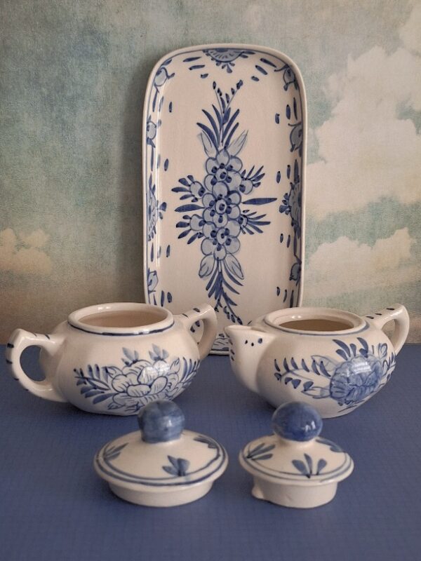 3 Delig Roomstel Oudhollands Delftsblauw