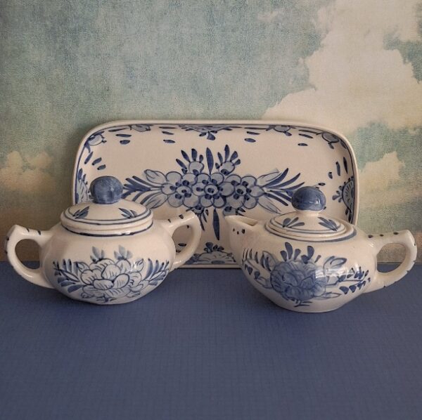 3 Delig Roomstel Oudhollands Delftsblauw