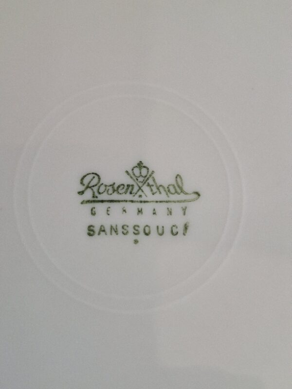Set 4 Dinnerborden Rosenthal Sancoussi Classic