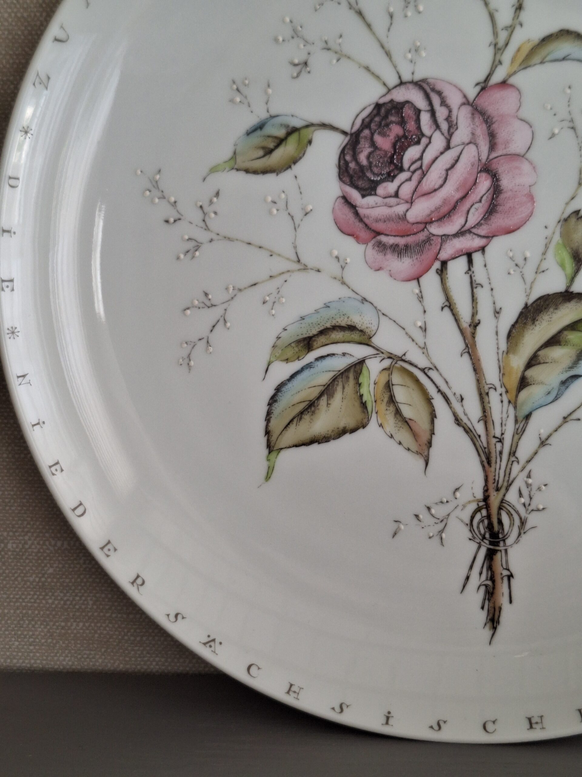Wandbord Botanica Jubileum Gouden Huwelijk
