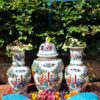 3 Delig Chinees Kaststel Famille Rose