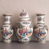 3 Delig Chinees Kaststel Famille Rose