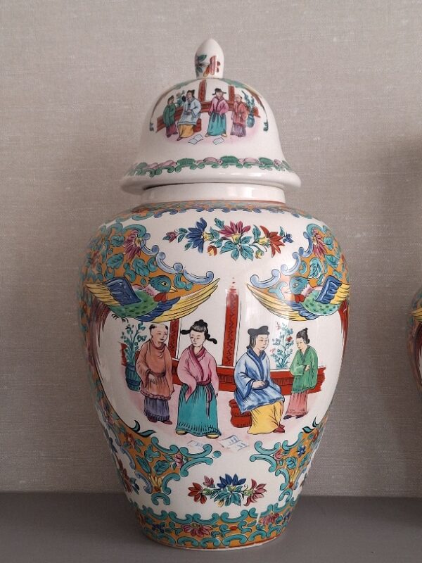 3 Delig Chinees Kaststel Famille Rose