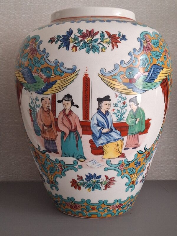 3 Delig Chinees Kaststel Famille Rose