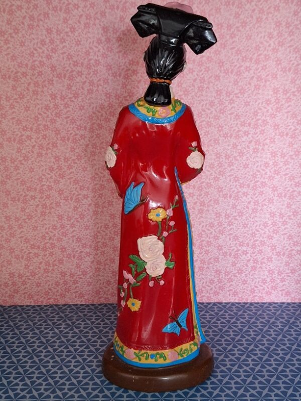 Chinees Beeldje, Hofdame Handbeschilderd